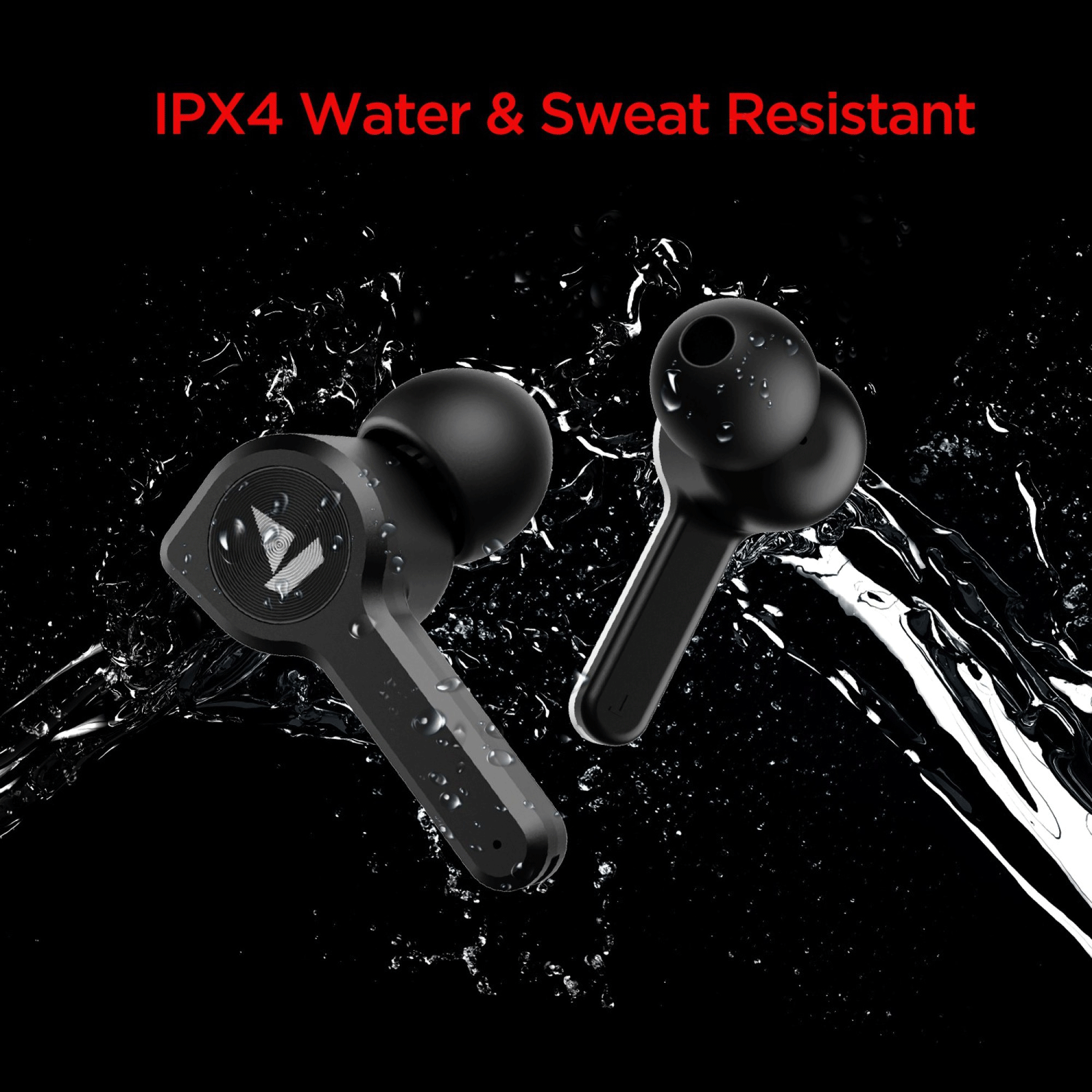 Buy Boat Airdopes 402 In Ear Truly Wireless Earbuds With Mic Bluetooth 50 Active Black 2468